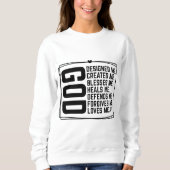 Positive Quote Sweatshirt (Vorderseite)