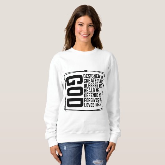 Positive Quote Sweatshirt (Vorne ganz)