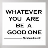 positive Redewendungen des Lebens Poster (Vorne)