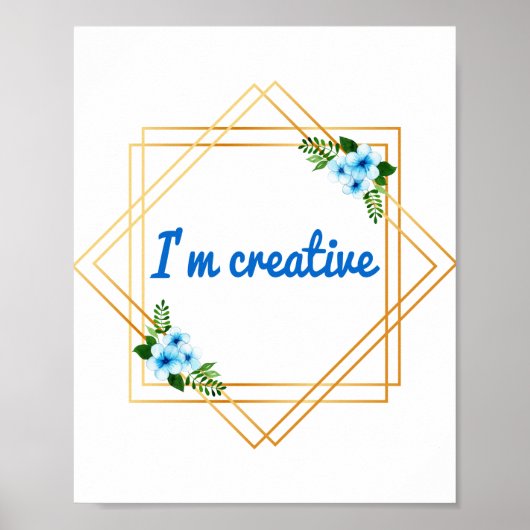 positive Redewendungen für das Leben und die Liebe Poster (Vorne)