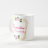 positive Redewendungen für die Liebe Kaffeetasse (Vorderseite Links)