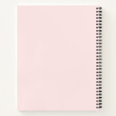 Positive Redewendungen Inspirierte Girly Modern Pe Notizblock (Rückseite)
