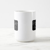 Positive Reflexion Modernes Design Kaffeetasse (Mittel)