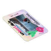 Positive Rübenpuppe - nicht bekömmlich Magnet (Rechte Seite)