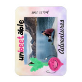 Positive Rübenpuppe - nicht bekömmlich Magnet (Vertikal)