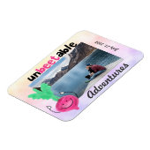 Positive Rübenpuppe - nicht bekömmlich Magnet (Linke Seite)