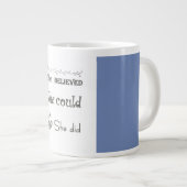 Positive selbstbejahende Tasse Frauen Mädchen (Vorderseite Rechts)