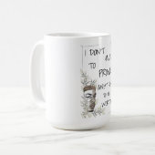 Positive Selbstwertbejahung Kaffeetasse (Vorderseite Links)