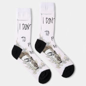 Positive Selbstwertbejahung Socken (Rechts)
