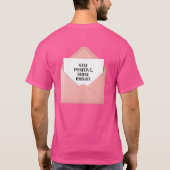 Positive Shine Bright - Pink Envelope T - Shirt bl (Rückseite)