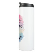 Positive Sobriety and Recovery Saying Thermosbecher (Nach rechts gedreht)