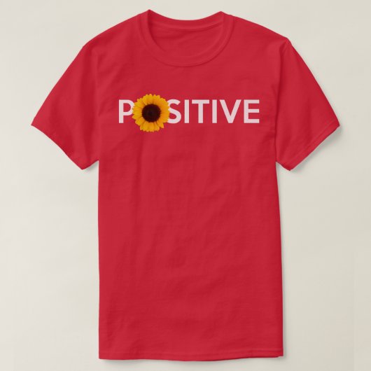 POSITIVE Sonnenblumenprämie T-Shirt (Design vorne)