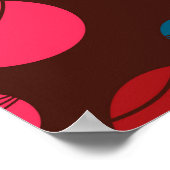 Positive, spielerische, fröhliche, moderne, coole  poster (Ecke)