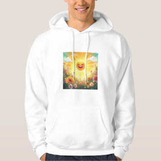 Positive Sunshine-Kunst – Leuchtende glückliche So Hoodie