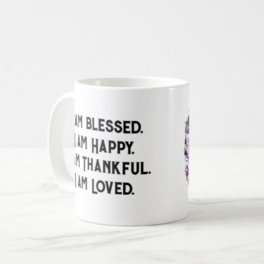 positive Tasse (Vorderseite Links)