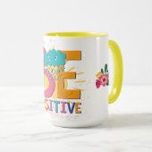 Positive Tasse mit Blume (VorderseiteRechts)