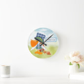 Positive Thinking Wall Clock Runde Wanduhr (Zuhause)