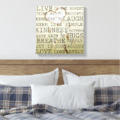 Positive Thoughts Dream Catcher Leinwanddruck (Insitu (Schlafzimmer))