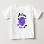 Positive Traubenpuppe - Erreichbarkeit Baby T-shirt (Vorderseite)
