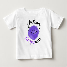 Positive Traubenpuppe - Erreichbarkeit Baby T-shirt