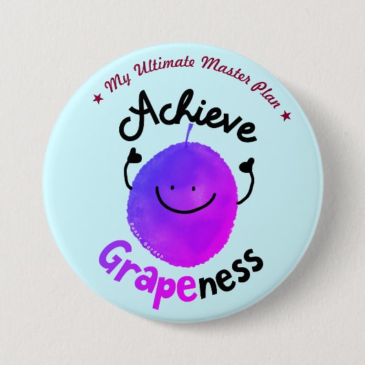 Positive Traubenpuppe - Erreichbarkeit Button (Vorderseite)