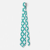 Positive und Negative Space Neck Tie Krawatte (Vorderseite)