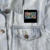 Positive Verstärkung ist meine Liebe Button (Beispiel)