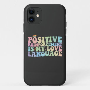 Positive Verstärkung ist meine Liebessprache Groov Case-Mate iPhone Hülle