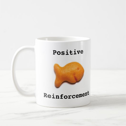 Positive Verstärkung Kaffeetasse (Links)