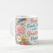 Positive vibe coffee mug kaffeetasse (Vorderseite Links)