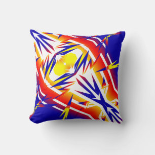 Positive Vibes Abstract Art Donner Kissen