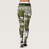 Positive Vibes Blume Leggings (Rückseite)