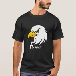 Positive Vibes Eagle Head Inspiration Custom T-Shirt