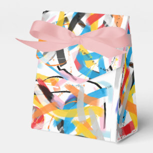Positive Vibes Farbige Malerei Geschenk Gefallen B Geschenkschachtel