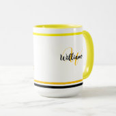 Positive Vibes für Mitarbeiter bleibe | Motivieren Tasse (VorderseiteRechts)