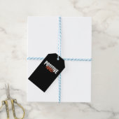 Positive Vibes Geschenkanhänger (Mit Garn)
