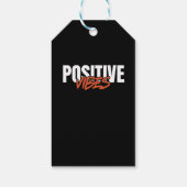 Positive Vibes Geschenkanhänger (Rückseite)