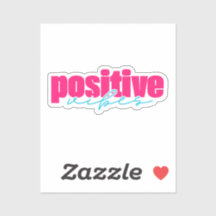 Positive Vibes | Heiß rosa und Aquamarin