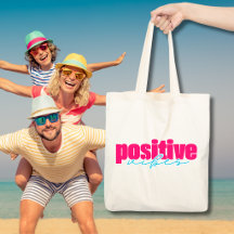 Positive Vibes | Heiß rosa und Aquamarin