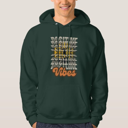 Positive Vibes Hoodie (Vorderseite)