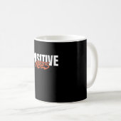 Positive Vibes Kaffeetasse (VorderseiteRechts)