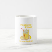 Positive Vibes Lemonade-Tasse Kaffeetasse (Mittel)