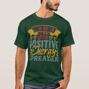 Positive Vibes   Motivationszitat T-Shirt