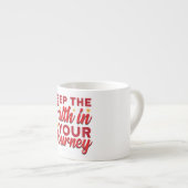 Positive Vibes | Motivierend Angebot Espressotasse (Vorderseite Rechts)