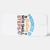 Positive Vibes | Motivierend Angebot iPhone Hülle (Rückseite (Horizontal))