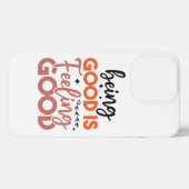 Positive Vibes | Motivierend Angebot iPhone Hülle (Rückseite (Horizontal))