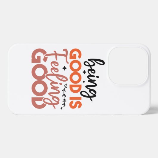 Positive Vibes | Motivierend Angebot iPhone Hülle (Rückseite (Horizontal))