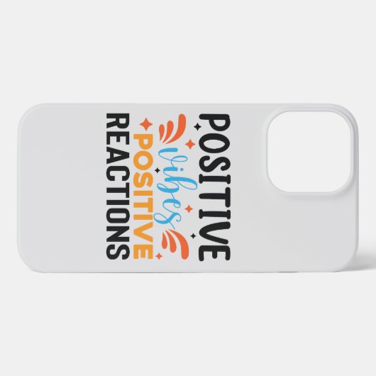 Positive Vibes | Motivierend Angebot iPhone Hülle (Rückseite (Horizontal))