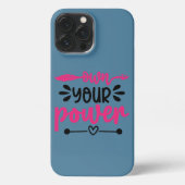 Positive Vibes | Motivierend Angebot iPhone Hülle (Rückseite)