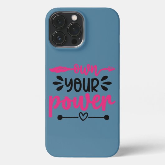 Positive Vibes | Motivierend Angebot iPhone Hülle (Rückseite)